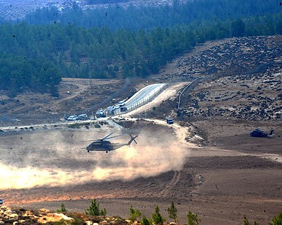 Khu rừng Yatir nơi chiếc máy bay không người lái bị bắn hạ